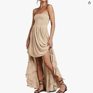 Summer Boho Sexy Backless Long Dresses